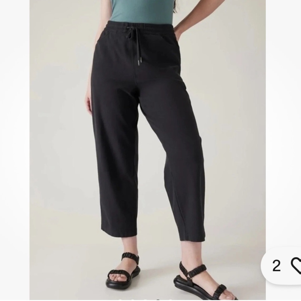Athleta Women's Black Cropped Pants